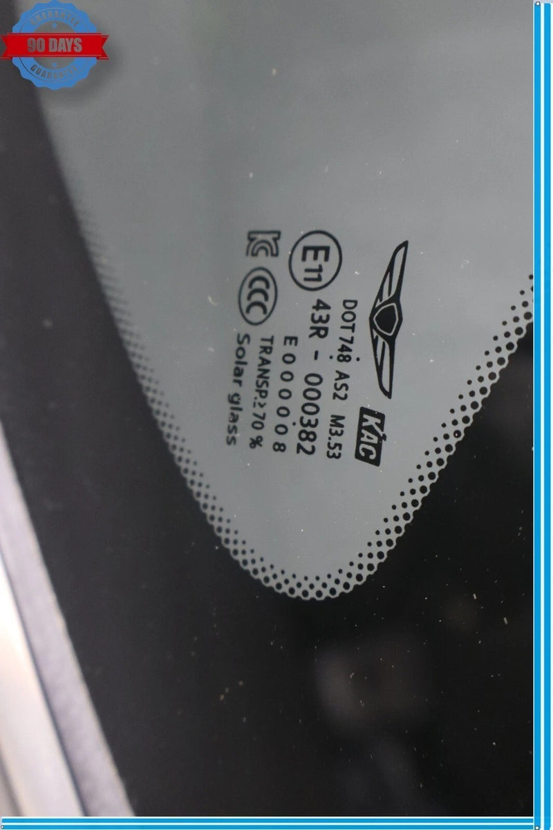 Load image into Gallery viewer, 17-20 Hyundai Genesis G80 Rear Left Side Quarter Window Glass 87810B1150 OEM