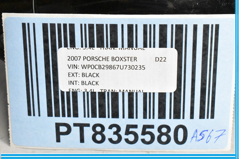 Load image into Gallery viewer, 05-12 Porsche Boxster 987 Front Right Passenger Side Exterior Door Handle Black