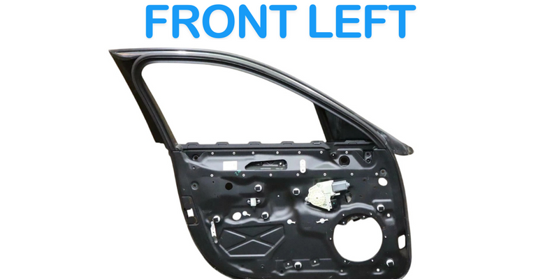 Load image into Gallery viewer, 10-16 Porsche Panamera Front Left Driver Side Door Inner Panel 97053722100 OEM