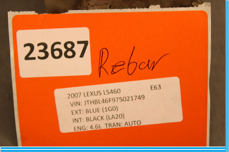 Load image into Gallery viewer, 07-12 Lexus LS460 Front Right Passenger Side Bumper Reinforcement Bracket Oem