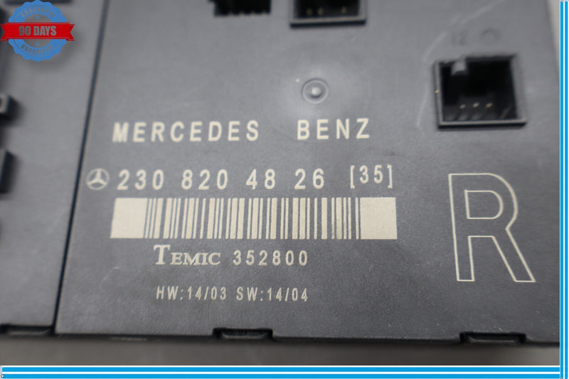 Load image into Gallery viewer, 03-12 Mercedes SL500 SL55 AMG Right Passenger Side Door Control Module Oem