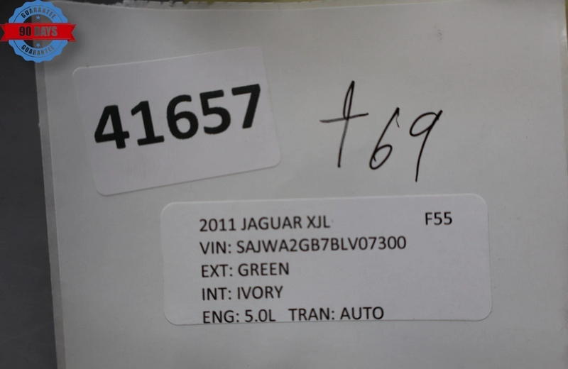 Load image into Gallery viewer, 10-18 Jaguar X351 XJ XJL Rear Right Passenger Side Inner C Pillar Trim Panel Oem