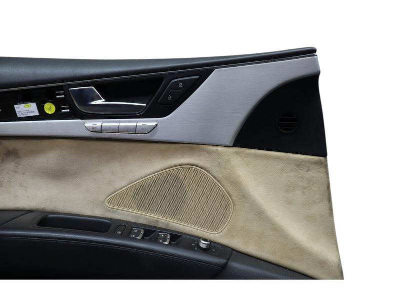 Load image into Gallery viewer, 11-18 Audi A8 Quattro Front Left Driver Side Interior Door Panel Trim Oem
