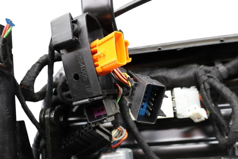 Load image into Gallery viewer, 03-13 Maserati Quattroporte Front Right Seat Rail Track Frame W/Motors Black Oem