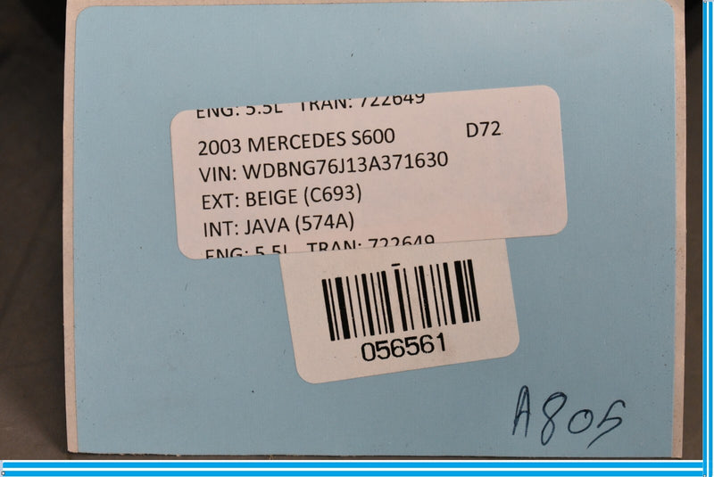 Load image into Gallery viewer, 03-06 Mercedes CL500 S55 AMG W220 Rear Right Audio Sound Speaker 2208201602 Oem