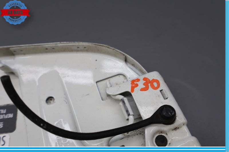 Load image into Gallery viewer, 03-10 Porsche Cayenne 955 957 Fuel Tank Filler Door Flap Lid W/O Cap White Oem