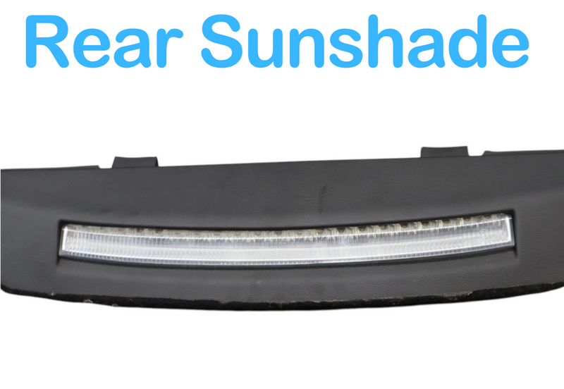 Load image into Gallery viewer, 14-19 Maserati Quattroporte Rear Sunshade W/3rd Brake Light 670013815 Oem