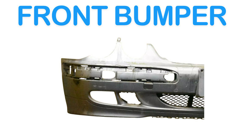 Load image into Gallery viewer, 98-02 Mercedes-Benz E430 Sedan Front Bumper Cover Silver 2108852525 Oem