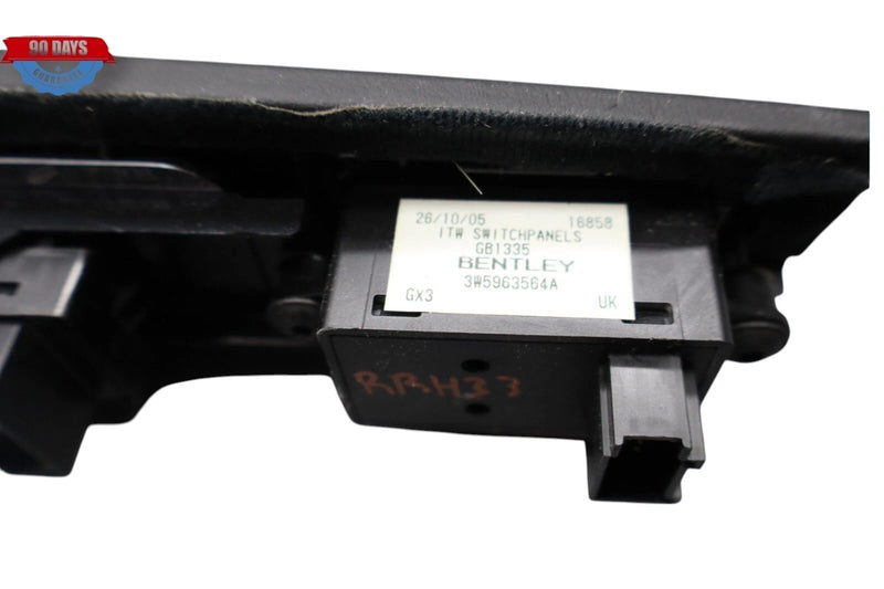 Load image into Gallery viewer, 06-12 Bentley Continental Flying Spur Rear Right Window Switch W/ Trim Black OEM