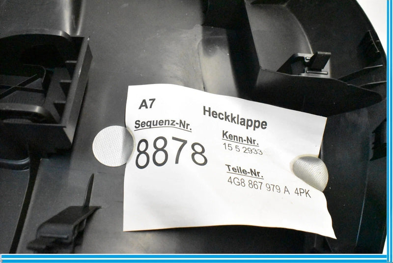 Load image into Gallery viewer, 12-17 AUDI A7 Tailgate Liftgate Back Door Lower Panel Cover Trim 4G8867979A OEM