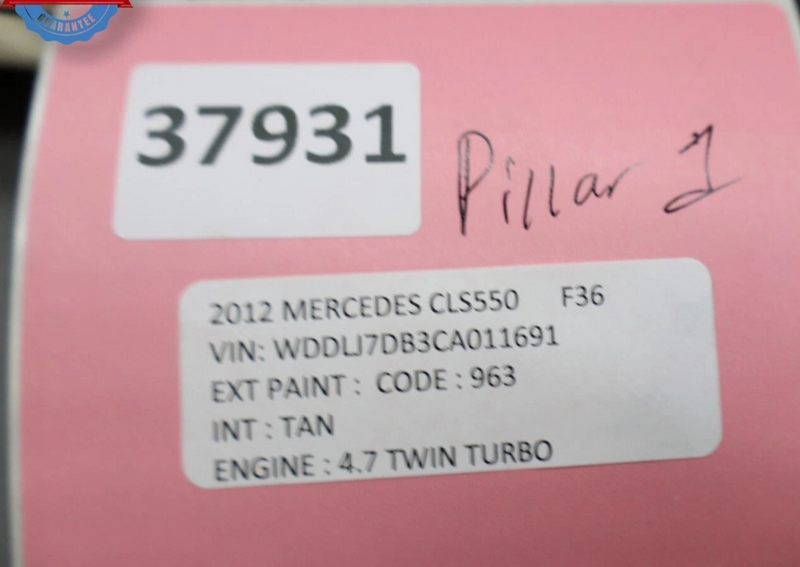 Load image into Gallery viewer, 12-14 Mercedes CLS550 CLS63 W218 Front Right Passenger A-Pillar Trim Cover Oem