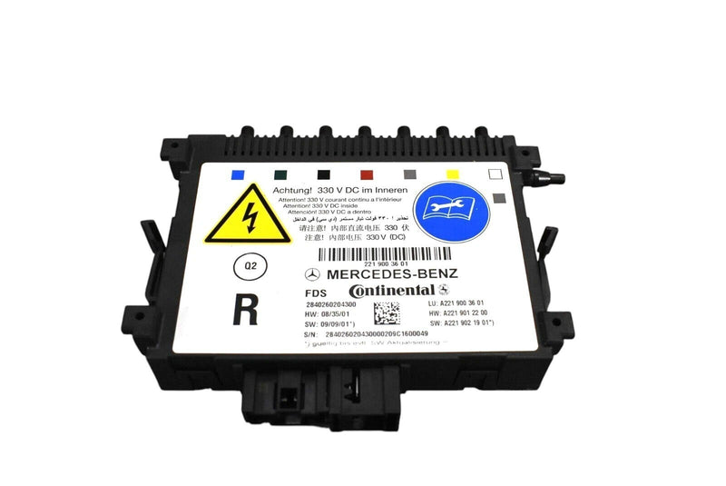 Load image into Gallery viewer, 07-13 Mercedes W221 S400 S550 Front Right Seat Dynamic Lumbar Control Module OEM