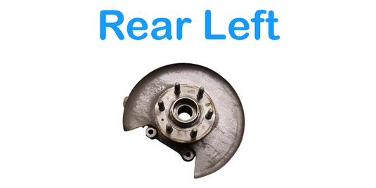 18-24 Buick Enclave Avenir Rear Left Side Suspension Spindle Knuckle W/ Hub Oem