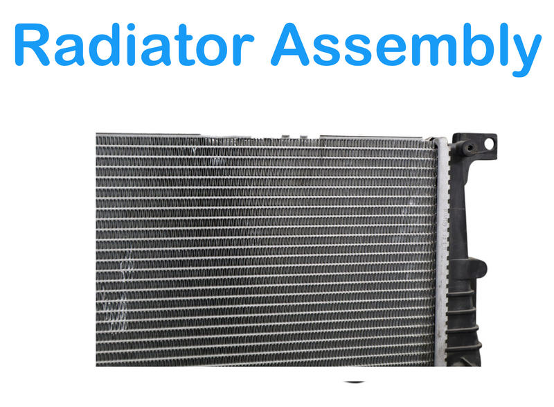 Load image into Gallery viewer, 14-21 BMW I01 i3 i3s Engine Water Cooling Radiator Assembly 17117600520 Oem