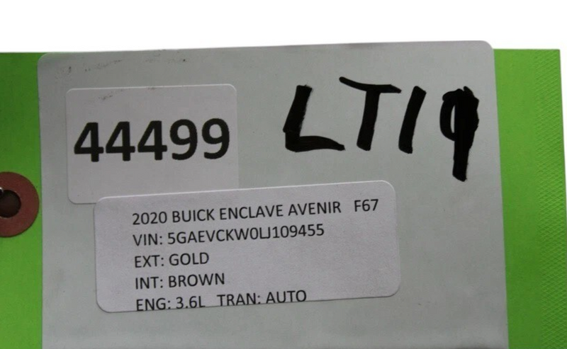 Load image into Gallery viewer, 18-24 Buick Enclave Avenir Rear Left Side Lower Quarter Cover Trim Panel Oem