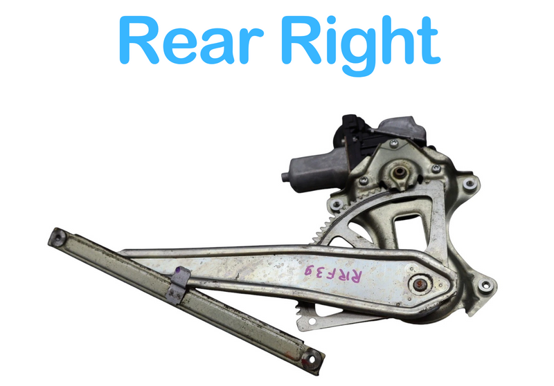 Load image into Gallery viewer, 07-17 Lexus LS460 Rear Right Passenger Side Door Window Regulator Motor Oem