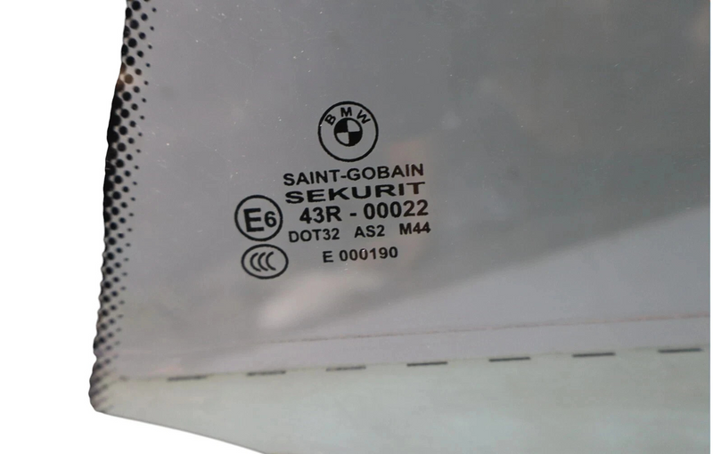 Load image into Gallery viewer, 07-13 BMW 335i 328i Rear Left Driver Side Quarter Window Glass 51377128385 Oem