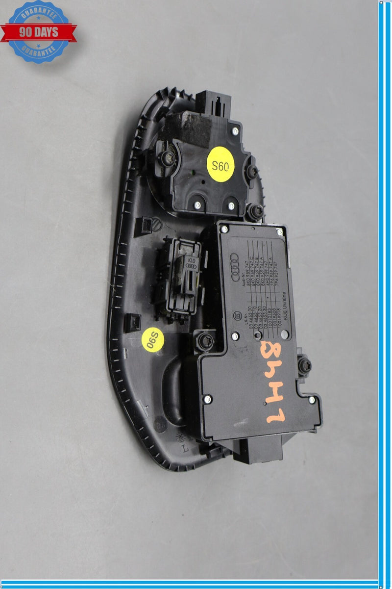 Load image into Gallery viewer, 10-18 Audi A8 Quattro Front Left Driver Side Seat Control Switch Black Oem