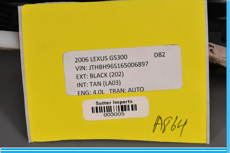 Load image into Gallery viewer, 06-11 Lexus GS300 Rear Right Passenger Side Exterior Door Lock Handle Oem