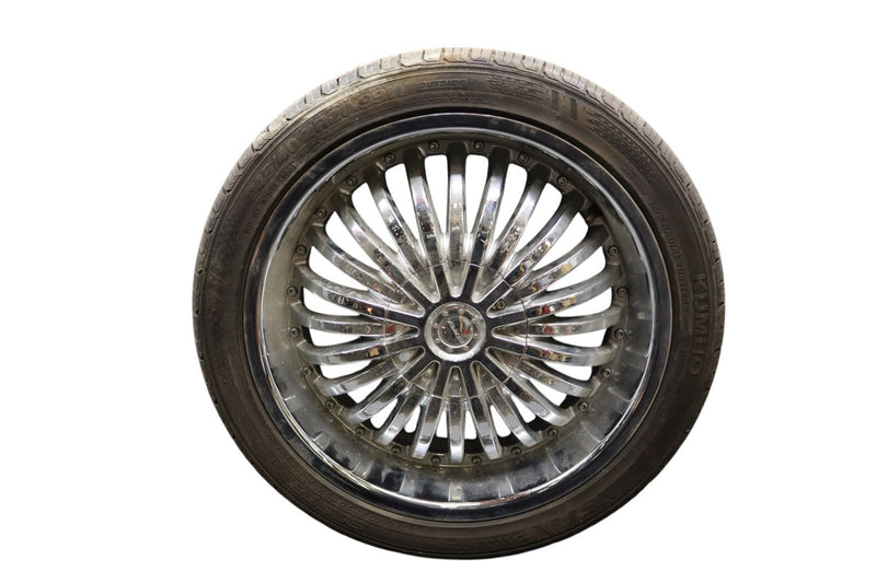 Load image into Gallery viewer, Strada Spina 20" Inch Chrome Alloy Rim Wheel Set of 4 20x8J 245/40 ZR20 Oem