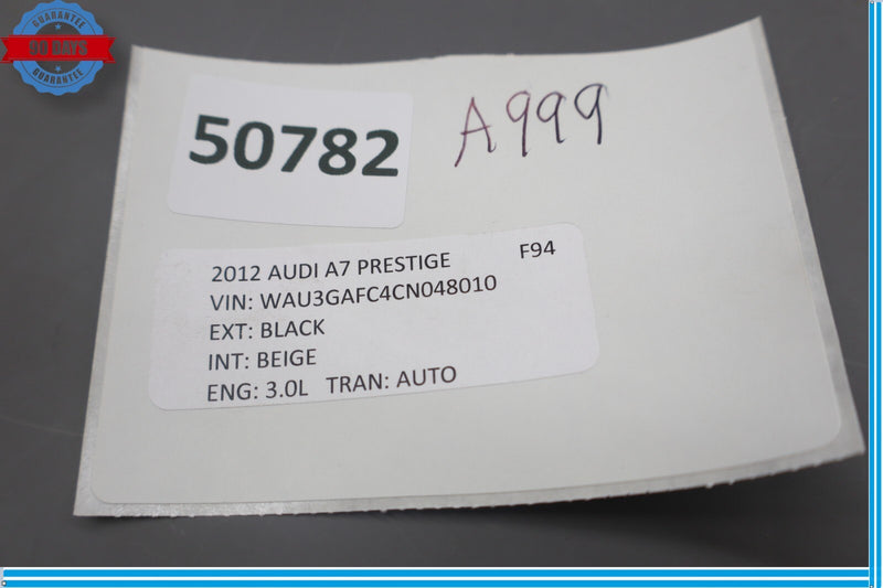 Load image into Gallery viewer, 12-18 Audi A7 Quattro Rear Right Side Door Panel Insert Cover Trim Oem