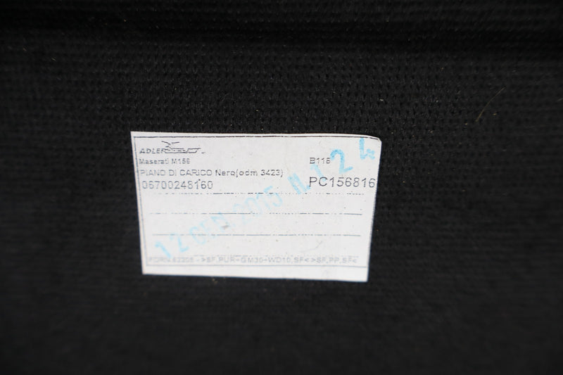 Load image into Gallery viewer, 14-21 Maserati Quattroporte M156 Rear Trunk Floor Luggage Cargo Cover Mat Oem