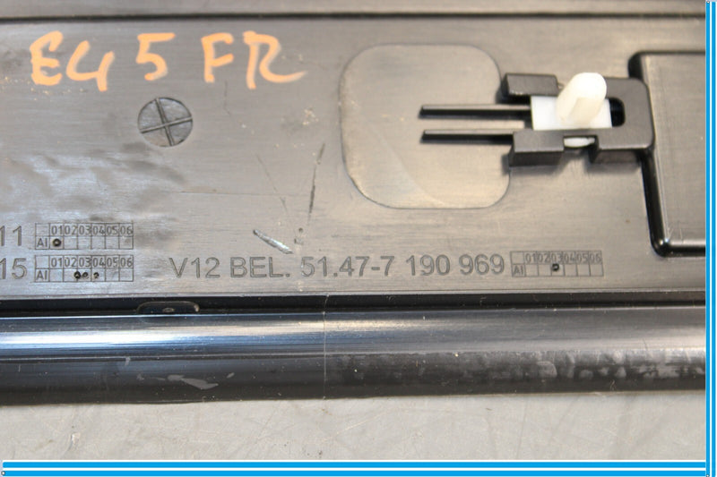 Load image into Gallery viewer, 10-15 BMW 750Li F01 F02 Front Right Side Door Sill Plate Molding Trim Oem