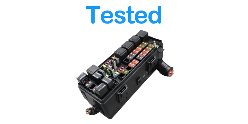 Load image into Gallery viewer, 14-21 Maserati Quattroporte Rear Trunk Fuse Relay Junction Box Panel Oem