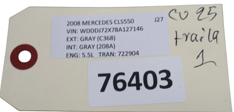 Load image into Gallery viewer, 07-11 Mercedes W219 CLS550 Front Right Passenger Side Top Upper Seat Cushion Oem