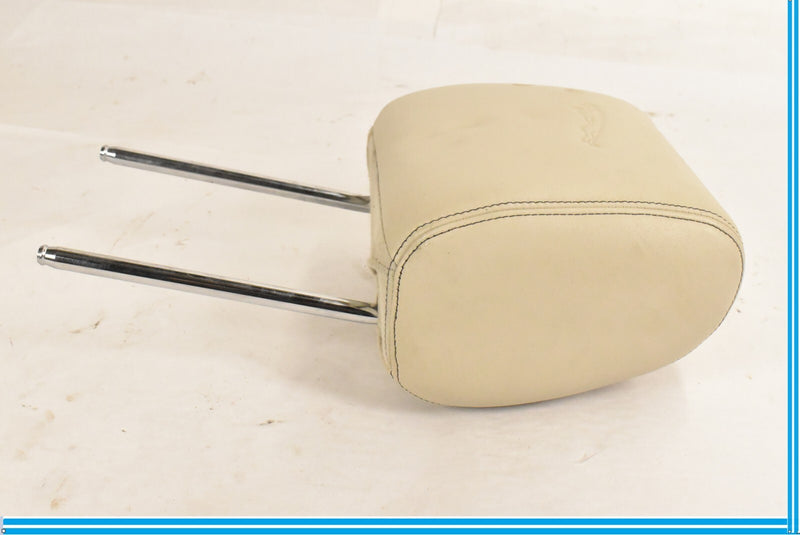 Load image into Gallery viewer, 2010-2018 JAGUAR XJL XJ FRONT LEFT DRIVER SIDE SEAT HEADREST LEATHER TAN OEM