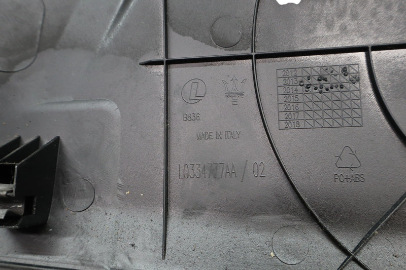 Load image into Gallery viewer, 14-20 Maserati Ghibli Levante Front Right Side Seat Outer Switch Cover Trim Oem