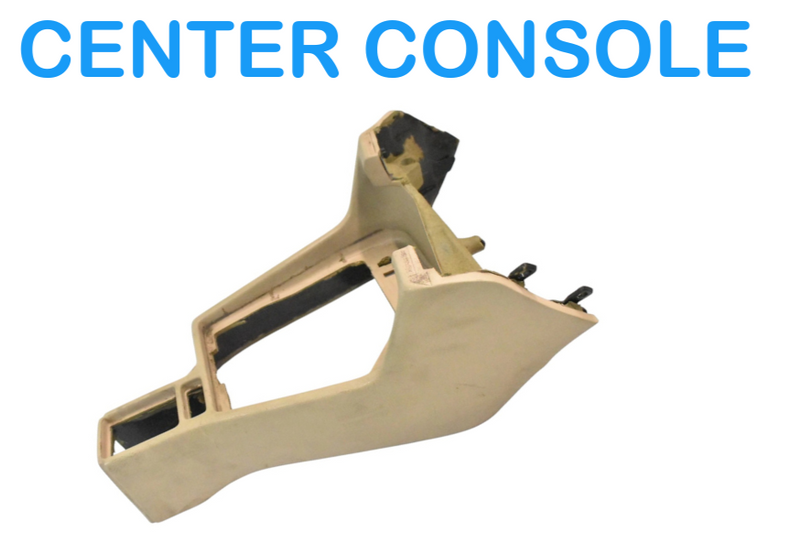 Load image into Gallery viewer, 89-95 BMW E34 535i 525i Front Center Console Storage Partition Trim Beige Oem