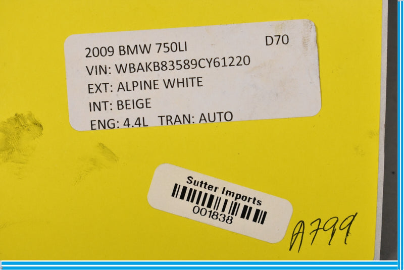 Load image into Gallery viewer, 09-15 BMW 750I 750LI F01 F02 Front Right Side Radiator Support Mount Bracket Oem