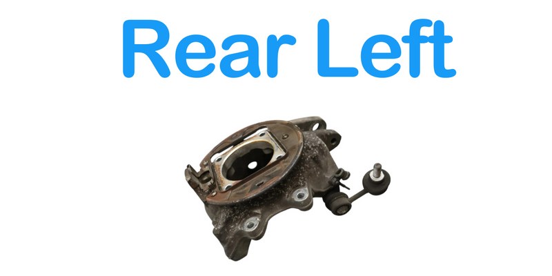 Load image into Gallery viewer, 03-10 Maserati Quattroporte Rear Left Driver Side Spindle Hub 216248 Oem