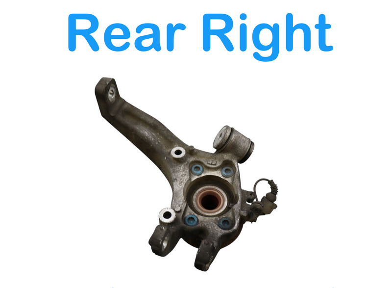 Load image into Gallery viewer, 03-13 Bentley Continental GTC Rear Right Side Spindle Knuckle Hub Oem