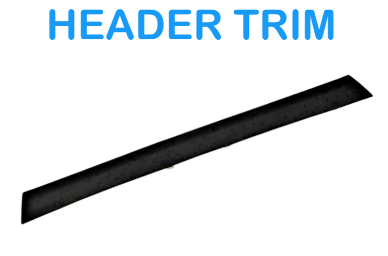Load image into Gallery viewer, 11-15 Audi A8 Quattro Rear Interior Roof Header Trim Black 4H0868438 OEM