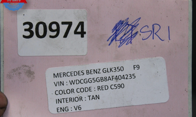 Load image into Gallery viewer, 08-15 Mercedes GLK350 C350 GLK250 Right Passenger Side Seat Track Frame Rail Oem