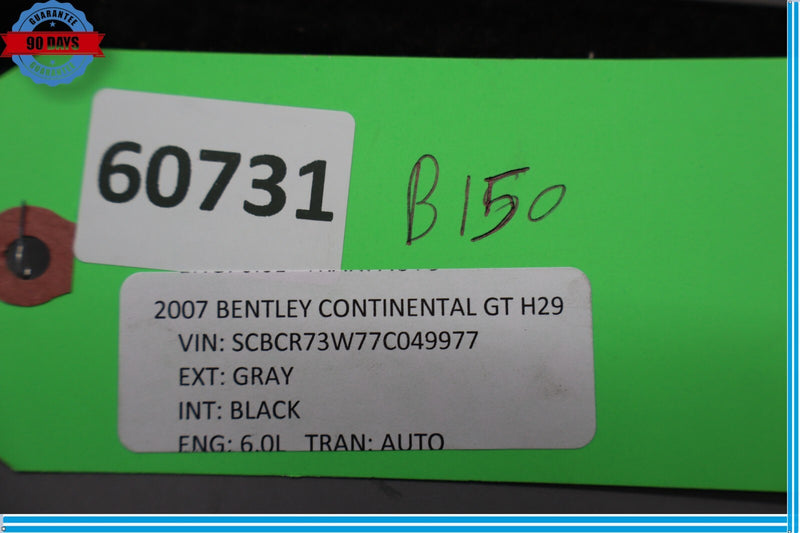 Load image into Gallery viewer, Bentley Continental GTC Front Left Driver Side Door Inner Glass Rubber Seal