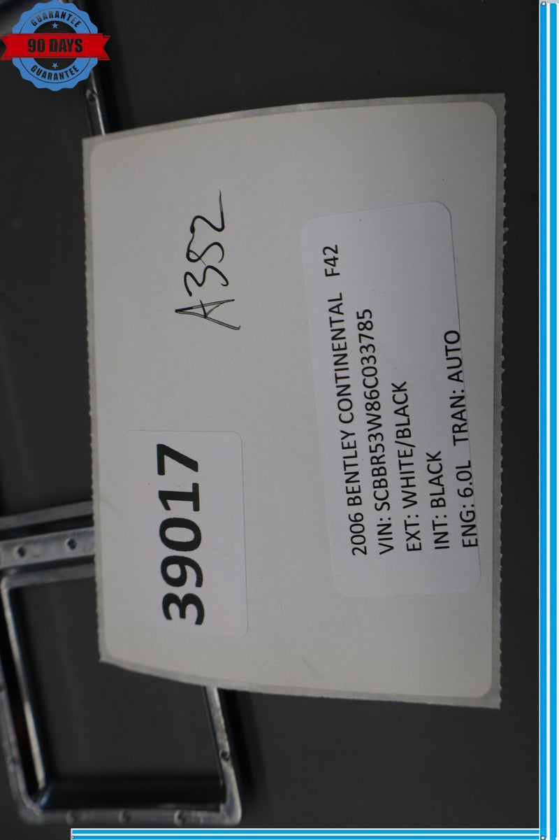 Load image into Gallery viewer, 03-10 Bentley Continental Left Driver Window Switch Trim Bezel Chrome Oem