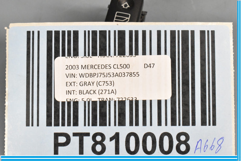 Load image into Gallery viewer, 03-06 Mercedes CL500 S55 AMG W215 Front Right Passenger Window Switch Oem
