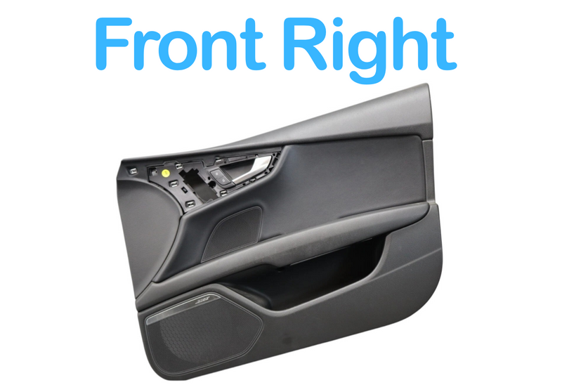 Load image into Gallery viewer, 12-15 Audi A7 Quattro Front Right Passenger Side Interior Door Panel Trim Oem