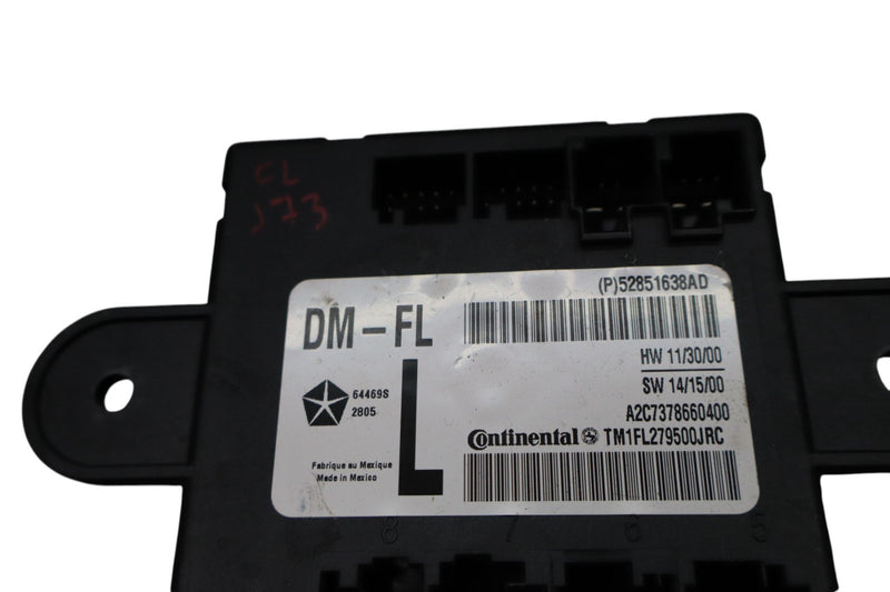 Load image into Gallery viewer, 14-17 Maserati Ghibli Front Left Driver Side Door Computer Control Module Oem
