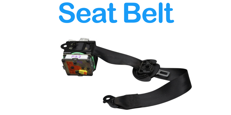 Load image into Gallery viewer, 11-13 Porsche Cayenne 958 Rear Right Side Seat Belt Retractor Black Oem