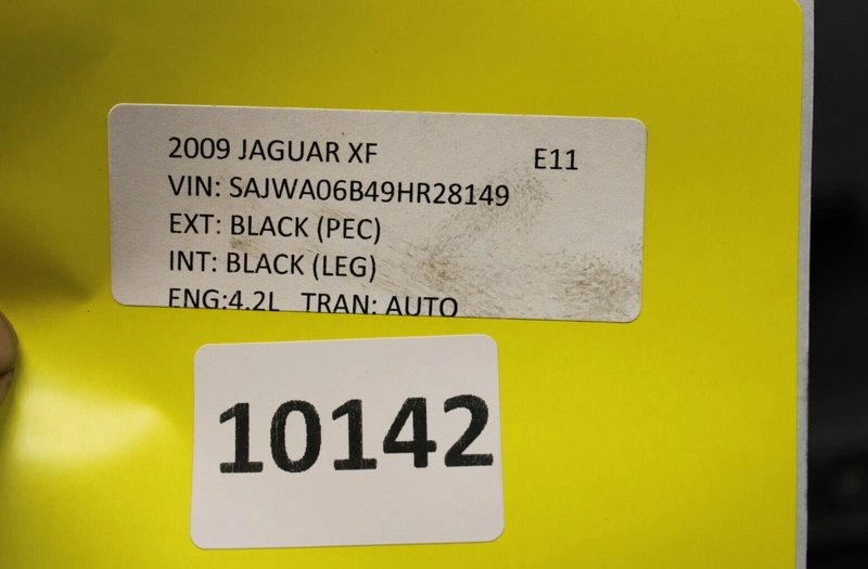 Load image into Gallery viewer, 09-11 Jaguar XF Rear Bumper Cover Assembly W/ Parking Assistant Black OEM