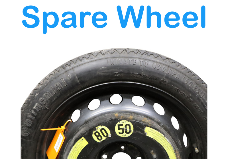 Load image into Gallery viewer, 07-13 Mercedes W221 S350 S550 19" inch Emergency Spare Tire Wheel 155/70 R19 Oem