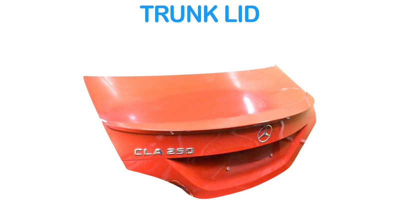Load image into Gallery viewer, 14-19 Mercedes CLA250 C117 Rear Trunk Deck Lid Tailgate Red A1177500075 Oem