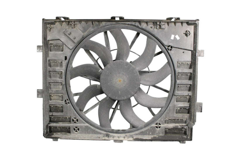 Load image into Gallery viewer, 11-18 Porsche Cayenne Hybrid Engine Cooling Fan Motor Assembly Shroud Oem