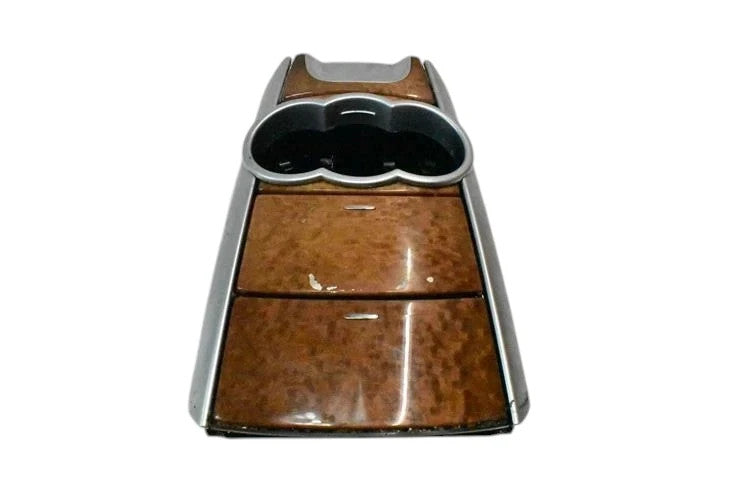 Load image into Gallery viewer, 06-13 Mercedes R350 R500 Center Console Cup Holder Ash Tray Wood Assembly OEM