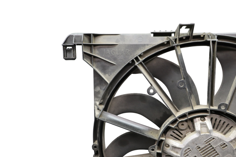 Load image into Gallery viewer, 10-19 Jaguar X351 XJ XKR Engine Motor Cooling Radiator Fan Assembly Oem