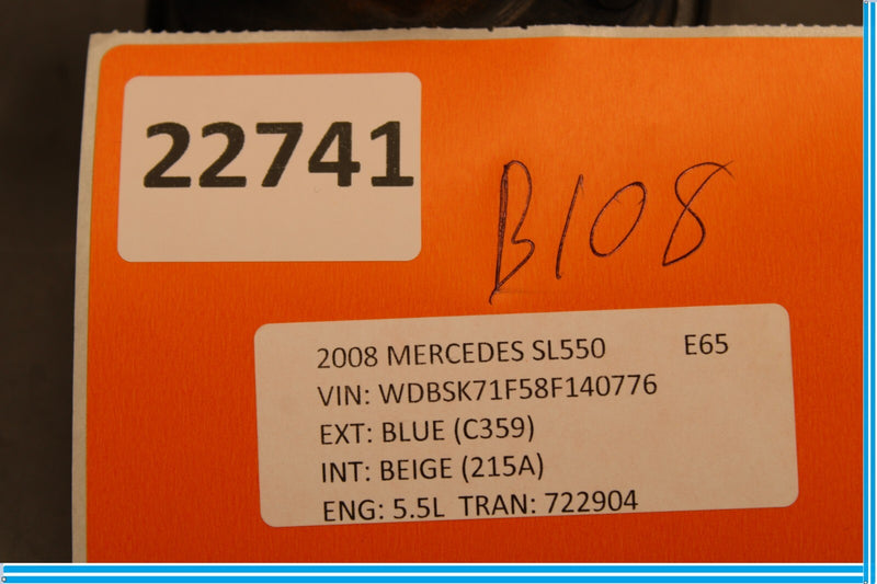 Load image into Gallery viewer, 03-08 Mercedes R230 SL500 Left/Right Side Low/High Tone Horn Oem